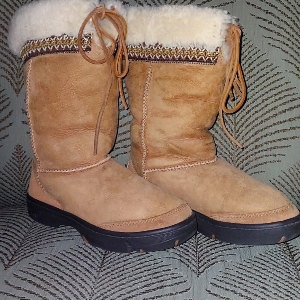 Leather UGG Boots